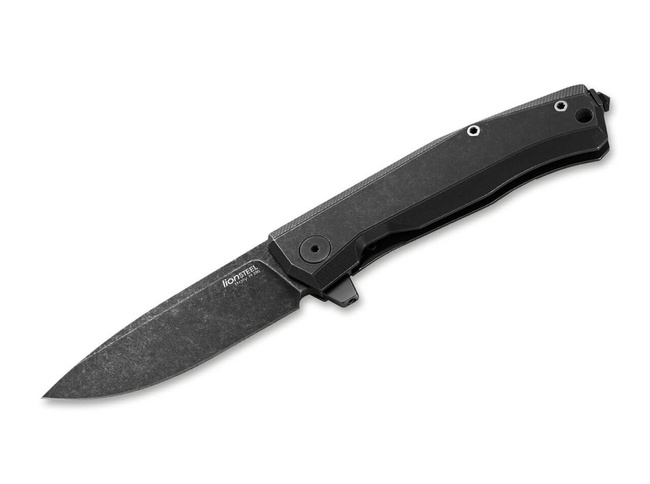 POCKET KNIFE MYTO TITANIUM OLD BLACK - LIONSTELL