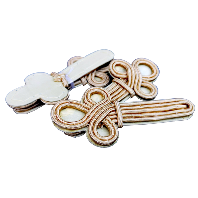 Ceremonial military ranks with braiding (set of 2) - RSR period - Military surplus from the Romanian Army