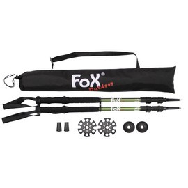 BEȚE DE TREKKING DIN ALUMINIU - "LUSEN" - MÂNER DIN SPUMĂ - FOX OUTDOOR®