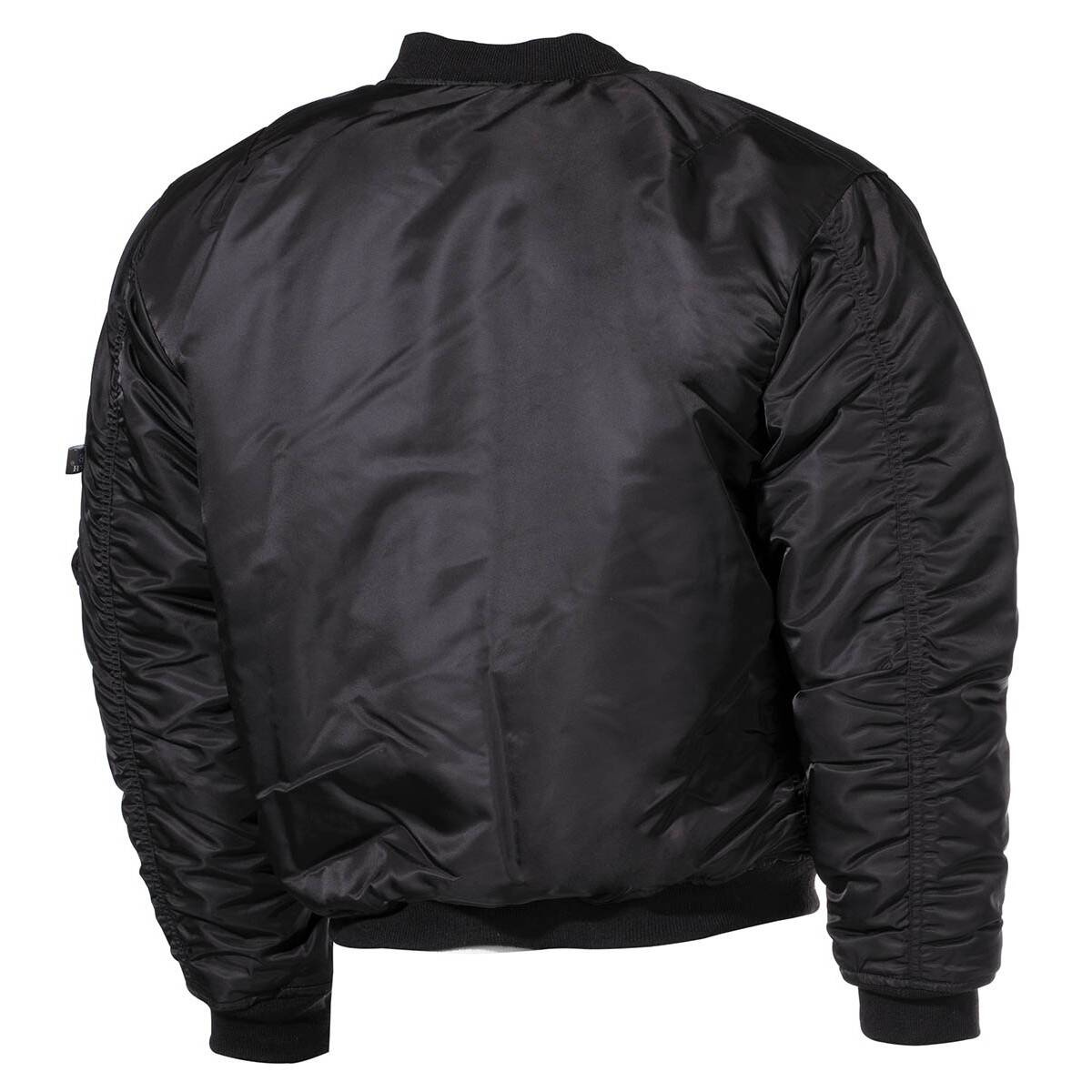 MFH MA1 bomber pilot jacket, black | Apparel  Jackets