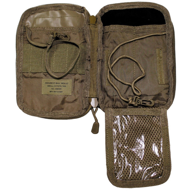 Geanta, borseta documente "MOLLE" - coyote