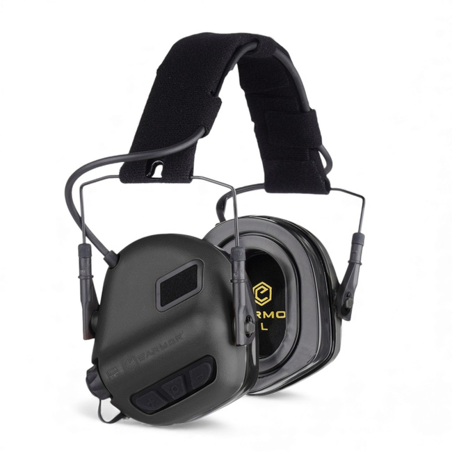 Protectii auditive active AUX - M31-BK (PLUS) - Negre - Earmor