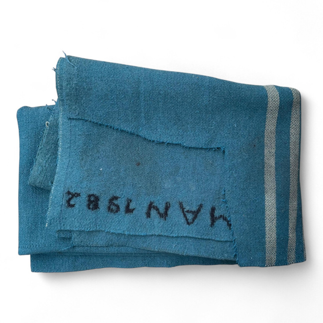 PATURA DE LANA VINTAGE - 140x210 CM - SURPLUS MILITAR ARMATA ROMANA - DEGRADATA