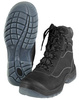 BLACK HIGH WORK BOOTS W. PLASTIC TOE CAP