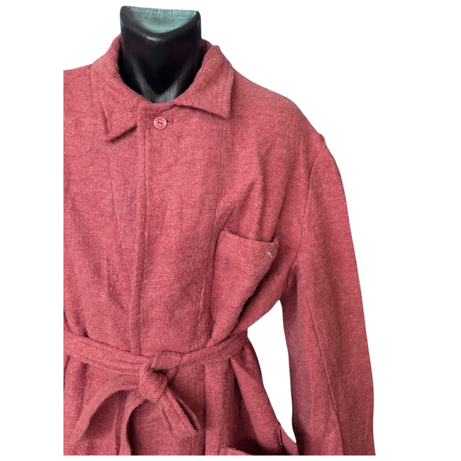 Traditional molton robe - Romanian surplus - Grena - Like new