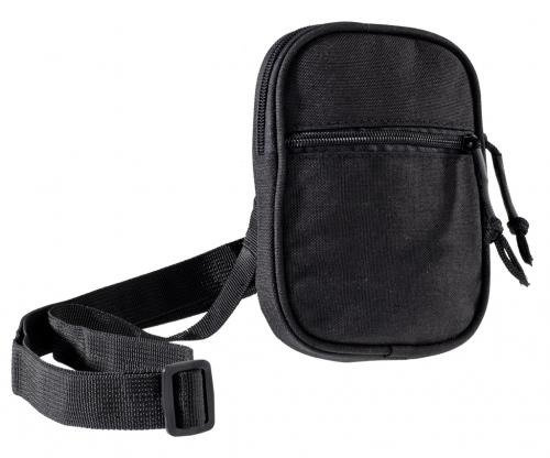 BAG TRAVEL SHOULDER W/ STRAP BLACK