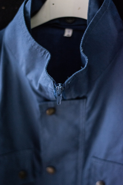 Geaca de cadet - Armata Romana - Surplus militar - Albastra - Ca noua