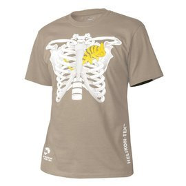 T-SHIRT (CHAMELEON IN THORAX) - KHAKI - HELIKON