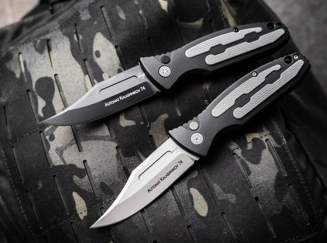 CUTIT AUTOMAT KALASHNIKOV 74 AUTO - NEGRU - BOKER PLUS