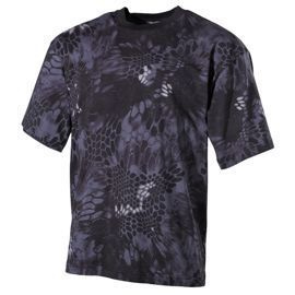 TRICOU DIN BUMBAC - IN STILUL ARMATEI AMERICANE - MFH - SNAKE BLACK