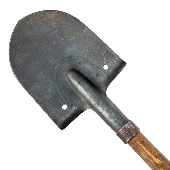 85 CM INFANTRY SHOVEL - MILITARY SURPLUS FROM THE ROMAN ARMY - USED