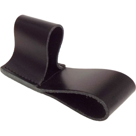 Port-baston mare din piele