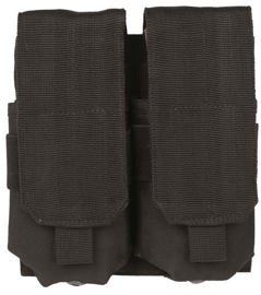 MAGAZINE DOUBLE POUCH - M4/M16 - Mil-tec® - BLACK