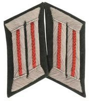 Collar Patch Officer, Red