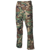 Pantaloni US BDU Woodland - cu intaritura la genunchi si la sezut