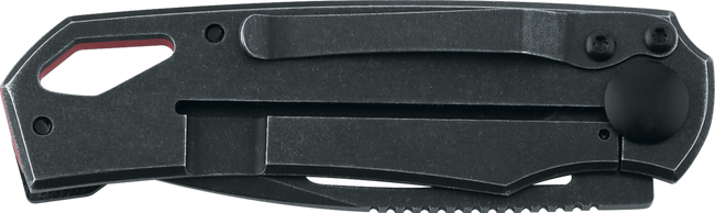 CUTIT PLIABIL - "RACLI" - BLACKFOX® - NEGRU/ROSU