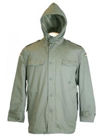 HANORAC GERMAN ARMY O.D. IMPORT FIELD PARKA W/ LINER