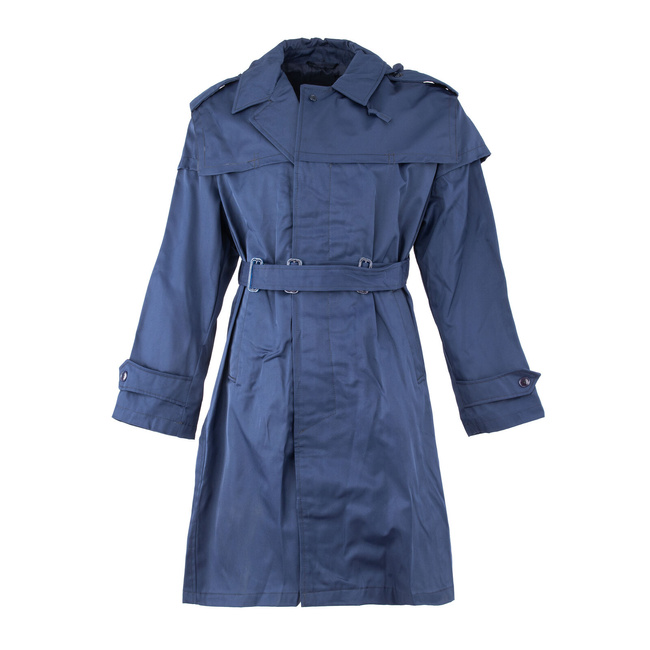 PELERINA, TRENCH IMPERMEABIL - SURPLUS MILITAR ARMATA ROMANA- CA NOU - BLEUMARIN