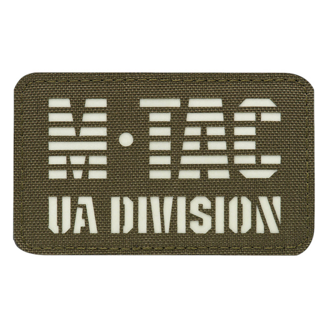 UA DIVISION LASER CUT PATCH - RANGER GREEN/GID - M-TAC