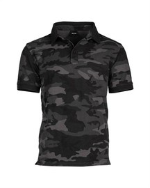 TRICOU POLO DIN BUMBAC PRESPALAT - Mil-Tec - CAMUFLAJ INCHIS