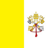 FLAG - 100 x 100 CM - VATICAN CITY - NEW
