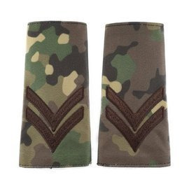 Grade Caporal clasa III - Camuflaj Combat Forte Terestre - Fara Semn de Arma