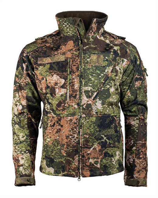 GEACA SCU 14 CU MATERIAL DE TIP SOFTSHELL, PHANTOMLEAF WASP I Z3A - MIL-TEC