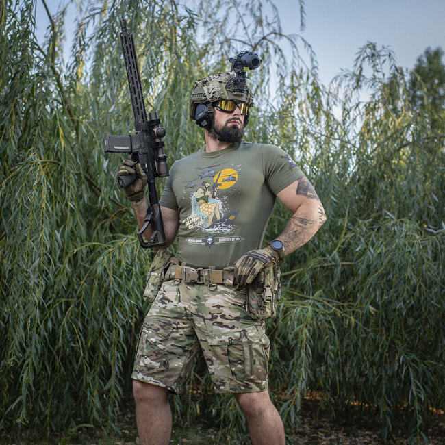 TRICOU SURF CLUB - LIGHT OLIVE - M-TAC