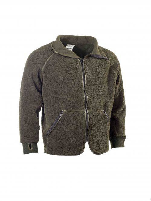 JACHETĂ FLEECE - SURPLUS MILITAR DE LA ARMATA OLANDEZĂ - VERDE
