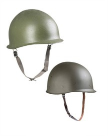 US HELMET - M1 - WITH LINER AND COVER - MILITARY SURPLUS - LIKE NEW