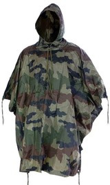 PONCHO, PELERINA DE PLOAIE RIPSTOP - Mil-Tec - WOODLAND