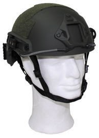 US Helmet, "FAST", OD green, ABS-plastic
