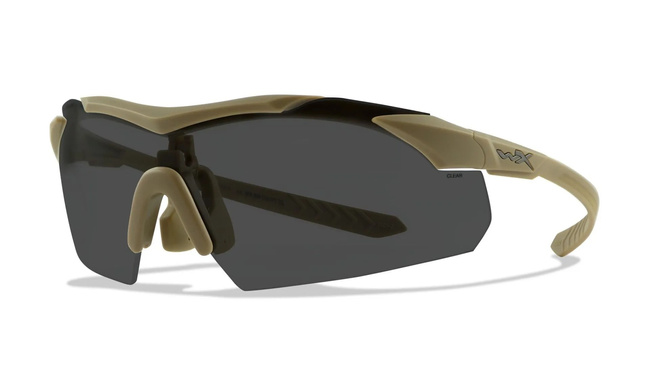 Ochelari - Wileyx - VAPOR COMM 2.5 Grey/Clear/Light Rust Matte Tan Frame