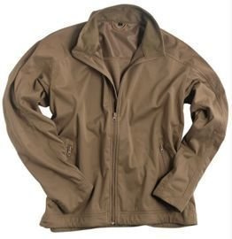 LIGHTWEIGHT SOFTSHELL JACKET WITHOUT POCKETS - Mil-Tec® - COYOTE
