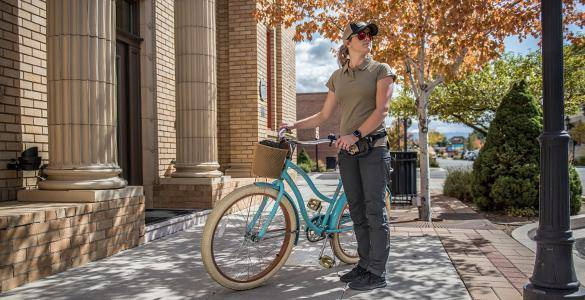 PANTALONI TACTICI PENTRU FEMEI - UTP - POLIBUMBAC RIPSTOP - Helikon-Tex - GRI FUMURIU