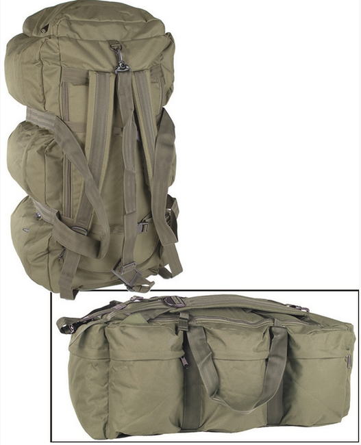 GEANTĂ DE TRANSPORT COMBAT - 98 LITRI - Mil-Tec® - OD (Olive Drab)