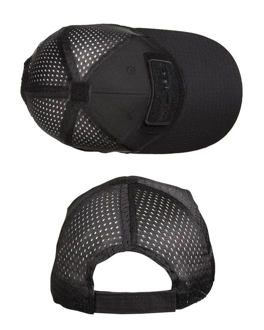 NET BASEBALL CAP - Mil-Tec® - BLACK