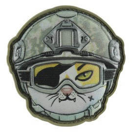 PATCH 3D EMOJI NR. 12 PVC - OLIVE - M-TAC