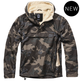 WINDBREAKER SHERPA - DARK CAMO - BRANDIT