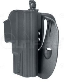 Toc pistol T-ThumbSmart Holster with Paddle for GLOCK 19, 23, 32 – Black