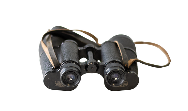 Binoclu Carl Zeiss 15x50 - lentile Carl Zeiss, cu toc de piele - ca nou