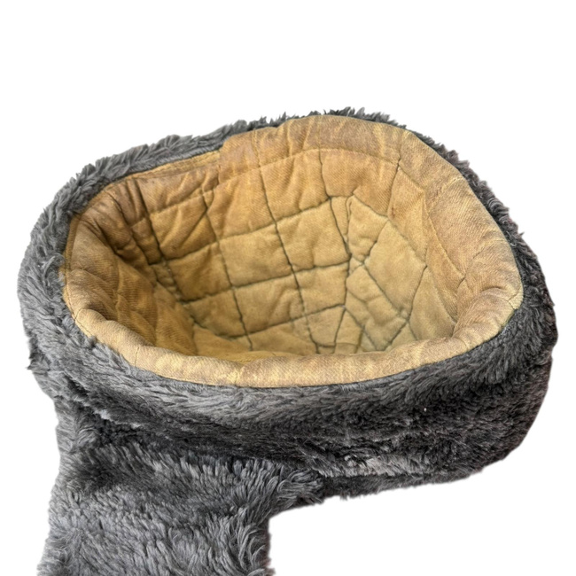 CACIULA DIN POSTAV CU BLANA - VERDE - SURPLUS MILITAR ARMATA ROMANA - UZATA