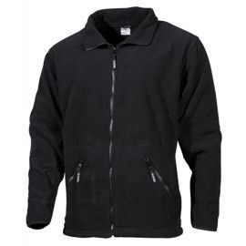 Fleece Jacket, "Arber", Black