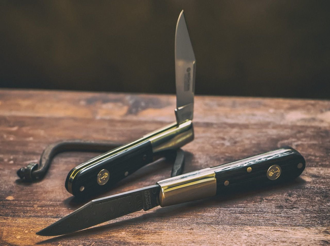 Böker Barlow Classic Damascus Pocketknife