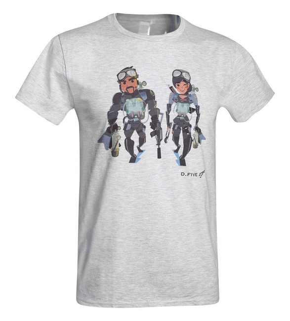TRICOU IMPRIMAT - ECHIPA NAVY SEAL - D.FIVE - GRI