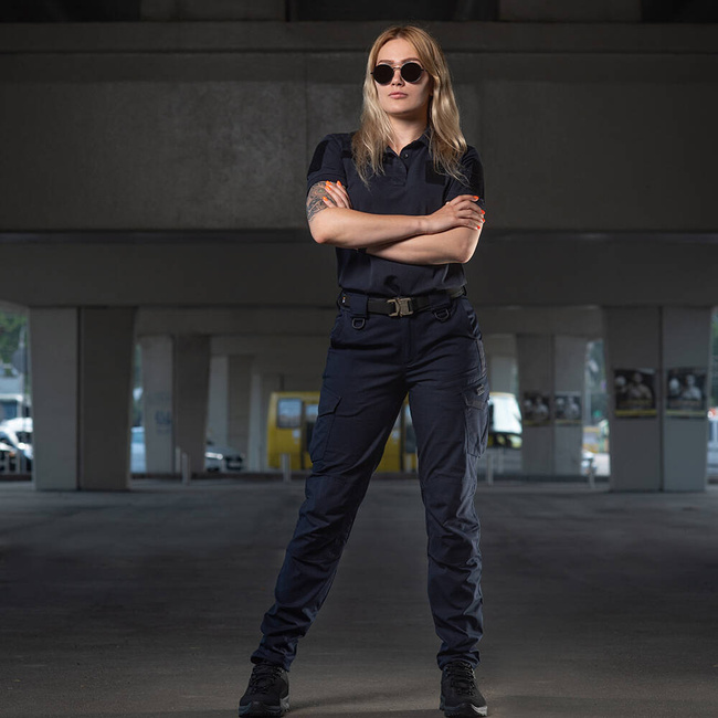 PANTALONI TACTICI AGGRESSOR LADY FLEX, BLEUMARIN INCHIS - M-TAC
