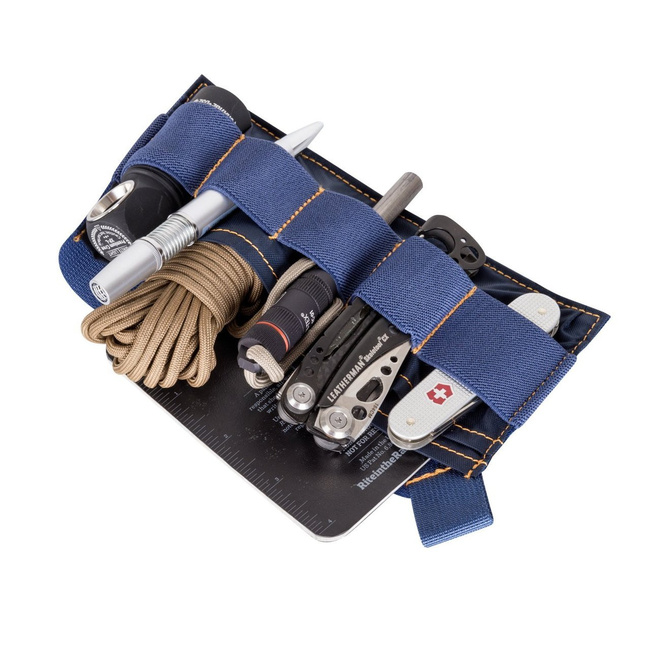 BORSETA BANDICOOT - AMESTEC DE NAILON ȘI POLIESTER - ALBASTRU MELANGE - HELIKON