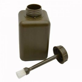 STICLA DIN PLASTIC CU PERIE - CA NOU