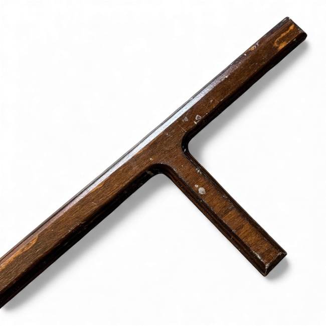 Tonfa din lemn - Surplus Militar Armata Romana - Lacuita - In stare buna