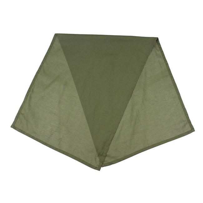 BANDANA, ESARFA PENTRU DEȘERT - 105 x 40 CM - VERDE OD - SURPLUS MILITAR BRITANIC - CA NOUĂ